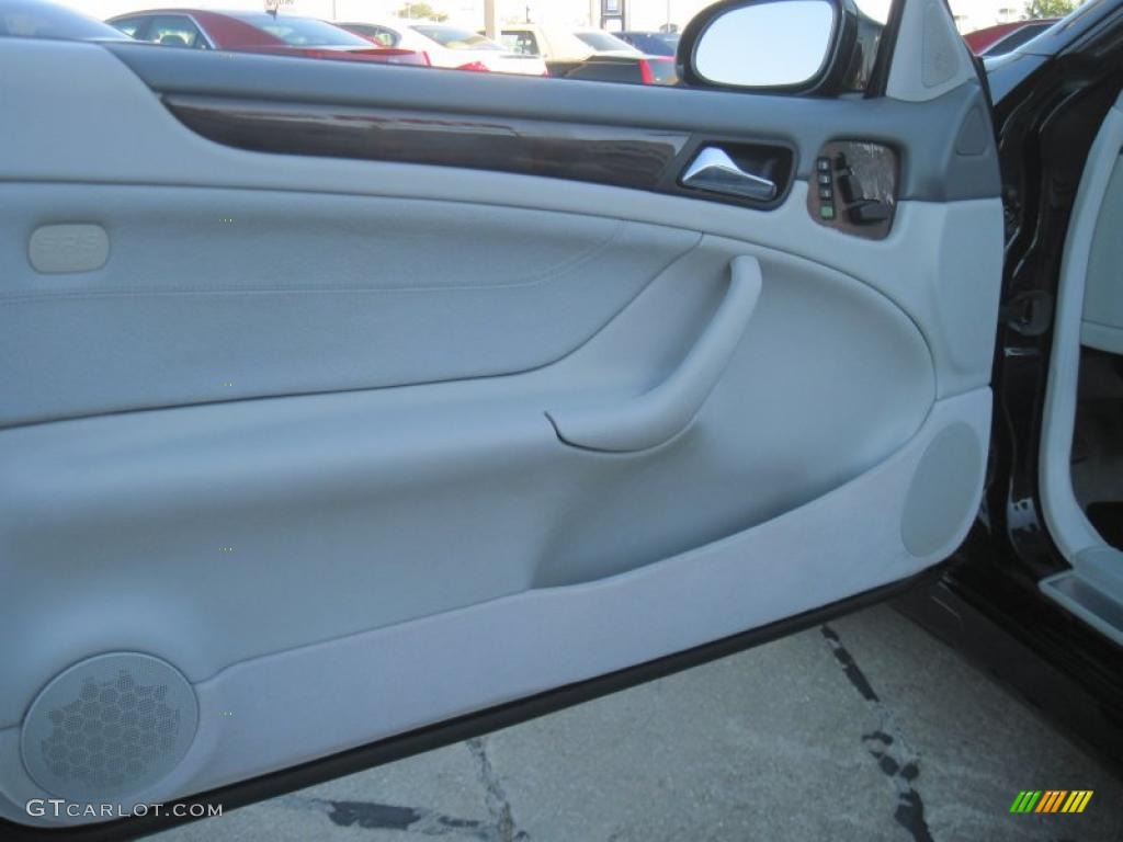2003 Mercedes-Benz CLK 320 Cabriolet Ash Door Panel Photo #39493288