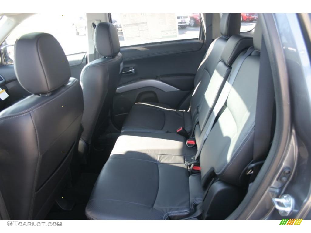 2011 Outlander GT AWD - Graphite Gray Pearl / Black photo #23