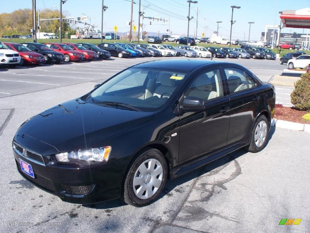 Tarmac Black Pearl 2011 Mitsubishi Lancer ES Exterior Photo #39494764