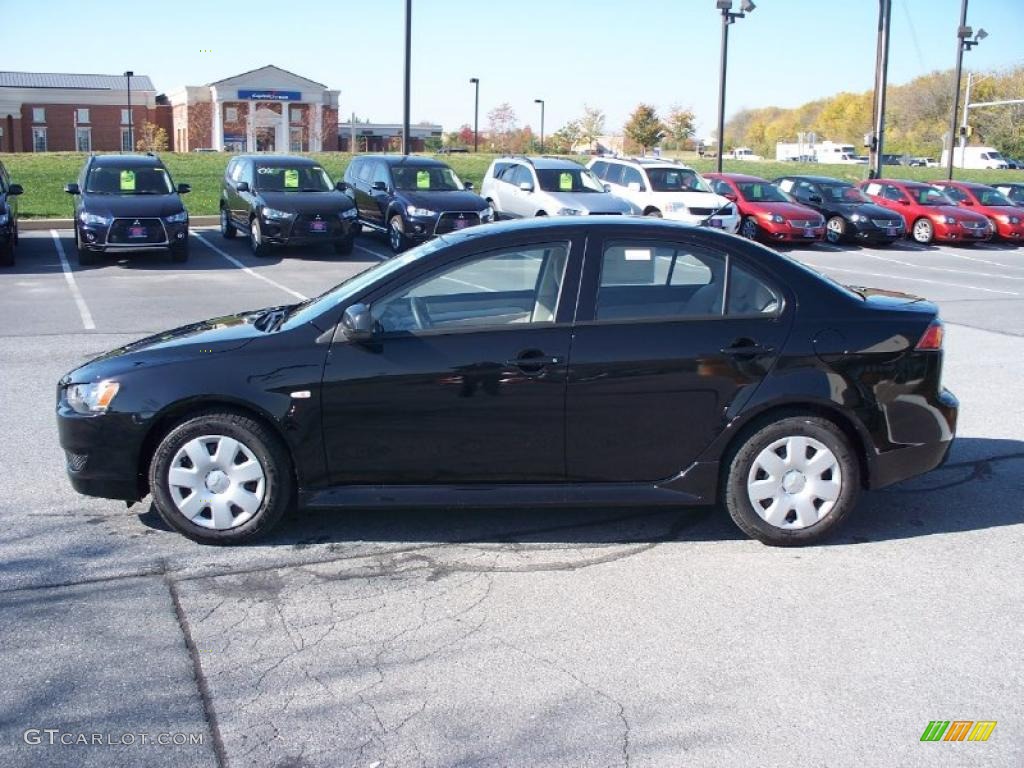 Tarmac Black Pearl 2011 Mitsubishi Lancer ES Exterior Photo #39494784