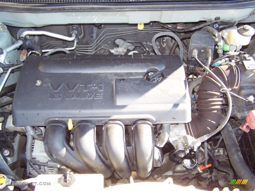 2003 Toyota Corolla LE 1.8 liter DOHC 16V VVT-i 4 Cylinder Engine Photo #39494884