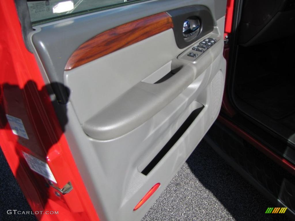 2002 Envoy SLT - Fire Red / Dark Pewter photo #7