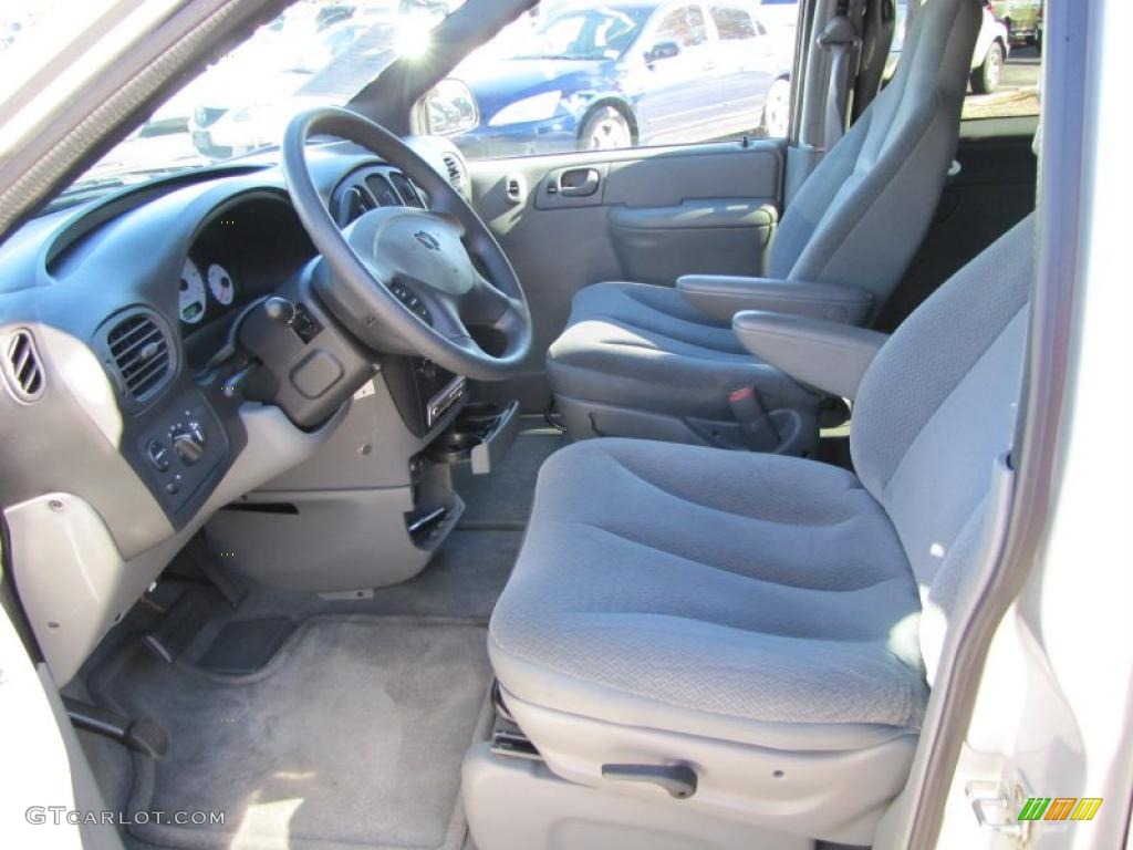 Medium Slate Gray Interior 2004 Dodge Grand Caravan SE Photo #39495676