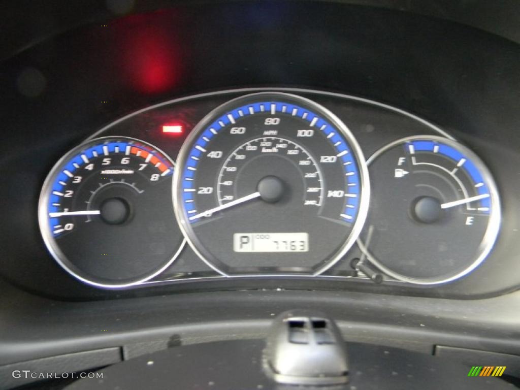 2010 Subaru Forester 2.5 X Limited Gauges Photo #39495716