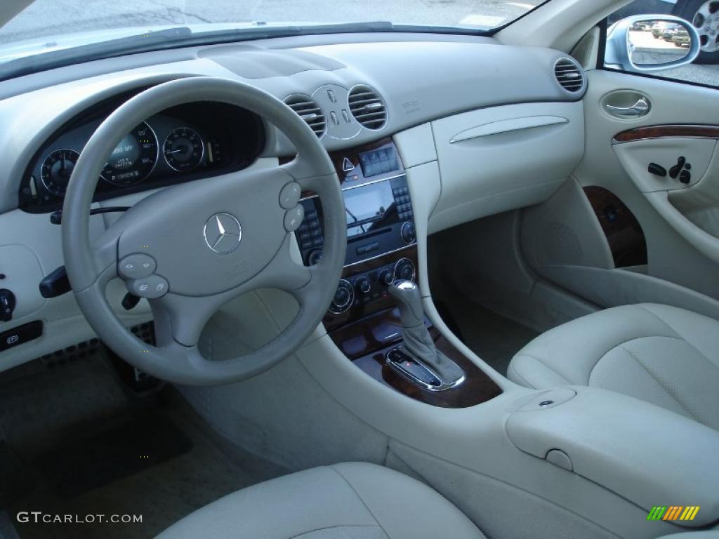 2005 CLK 320 Coupe - Brilliant Silver Metallic / Stone photo #4