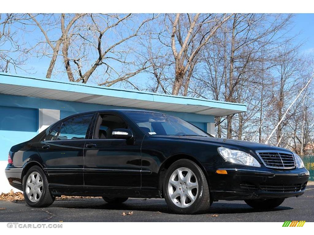 2003 S 500 4Matic Sedan - Black / Charcoal photo #1