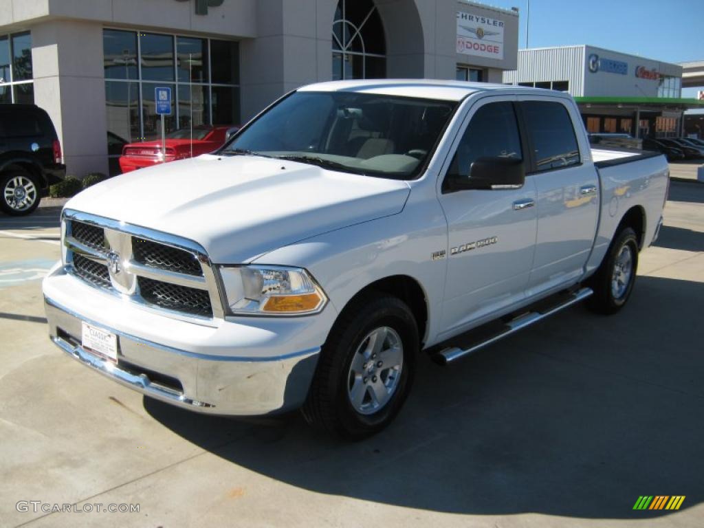 Bright White Dodge Ram 1500