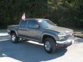 Dark Gray Metallic 2009 Chevrolet Colorado LT Crew Cab Exterior