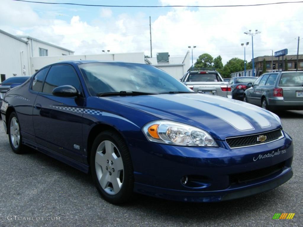 Laser Blue Metallic 2007 Chevrolet Monte Carlo SS Exterior Photo #39498477