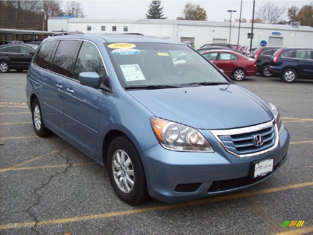 Ocean Mist Metallic 2009 Honda Odyssey EX-L Exterior Photo #39498937