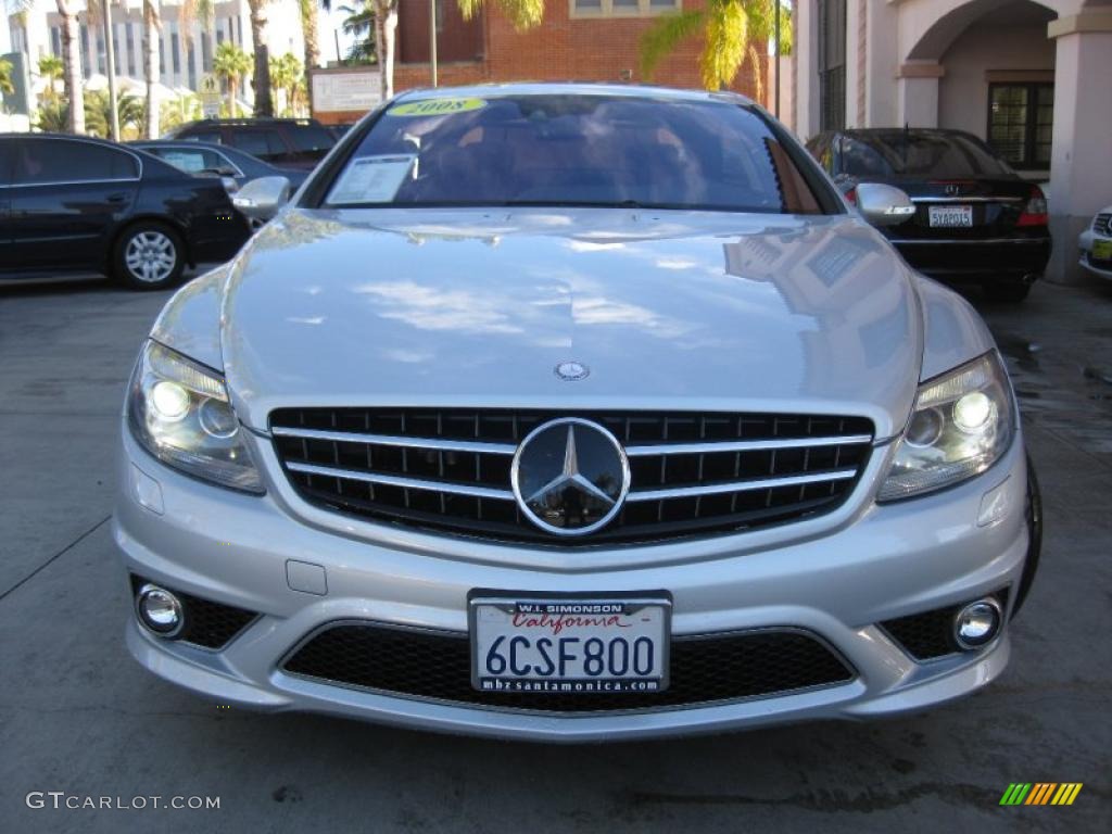 Iridium Silver Metallic 2008 Mercedes-Benz CL 63 AMG Exterior Photo #39499313