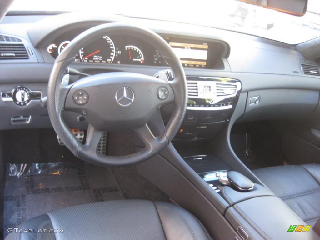 Black Interior 2008 Mercedes-Benz CL 63 AMG Photo #39499453