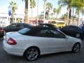 2009 Diamond White Mercedes-Benz CLK 350 Cabriolet  photo #2