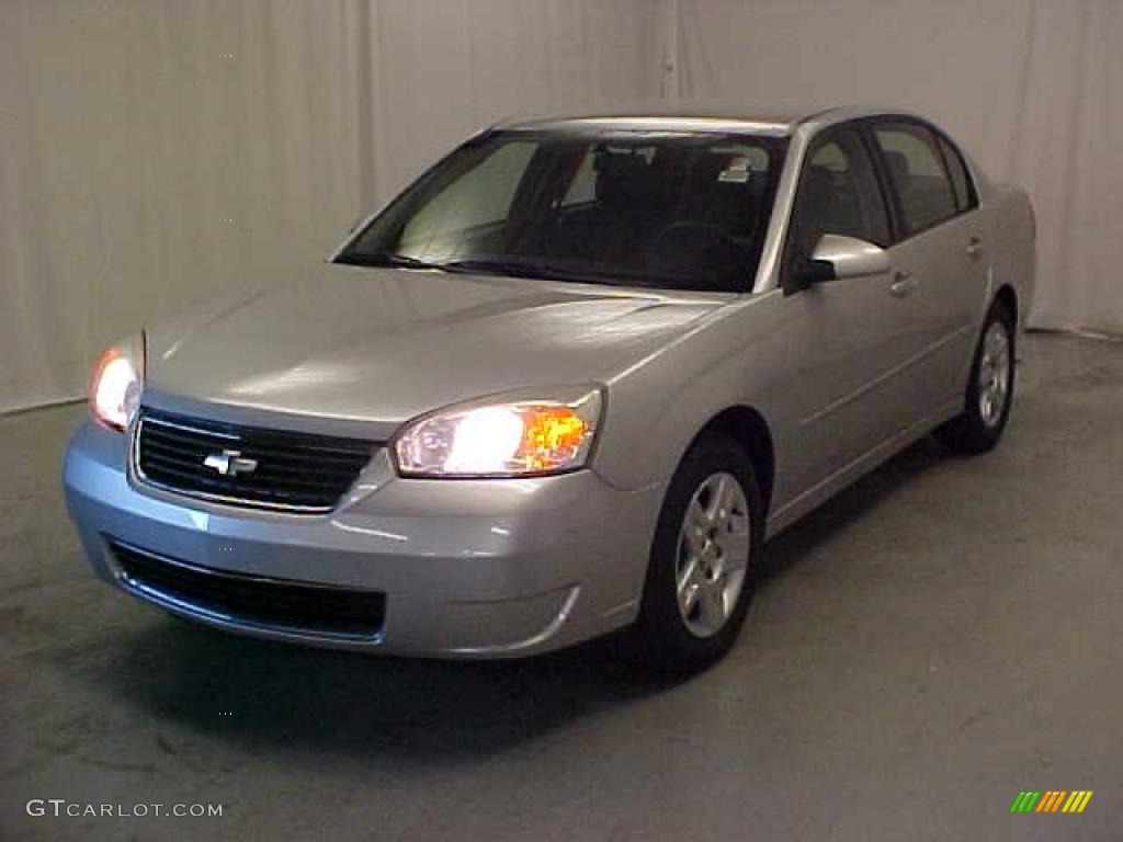 2006 Malibu LT Sedan - Silverstone Metallic / Ebony Black photo #3