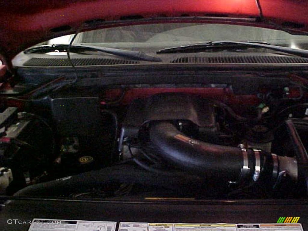 1998 F150 Regular Cab - Bright Red / Medium Graphite photo #4