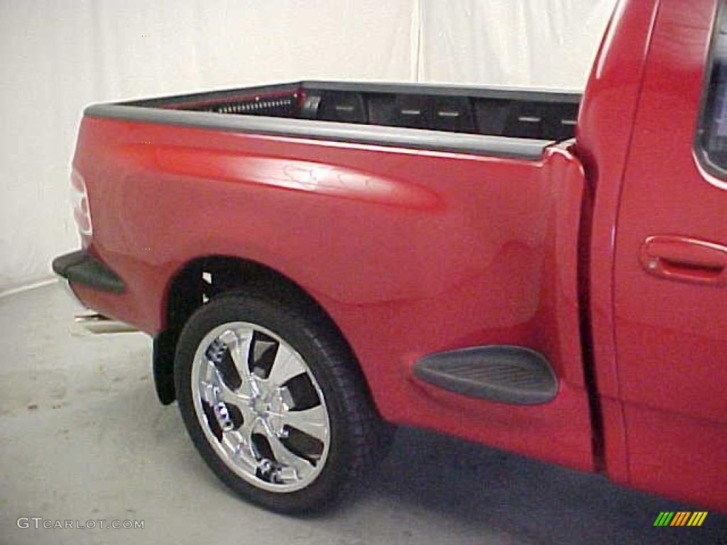 1998 F150 Regular Cab - Bright Red / Medium Graphite photo #9