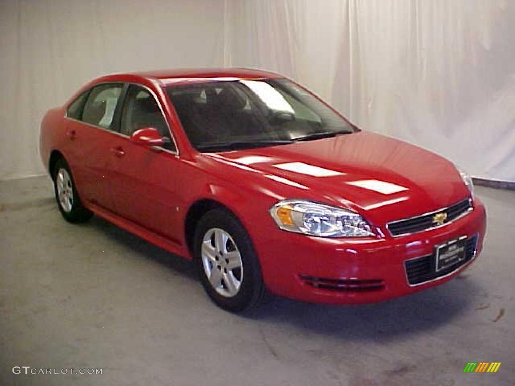 2010 Impala LS - Victory Red / Ebony photo #1