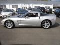 Machine Silver Metallic 2008 Chevrolet Corvette Coupe Exterior