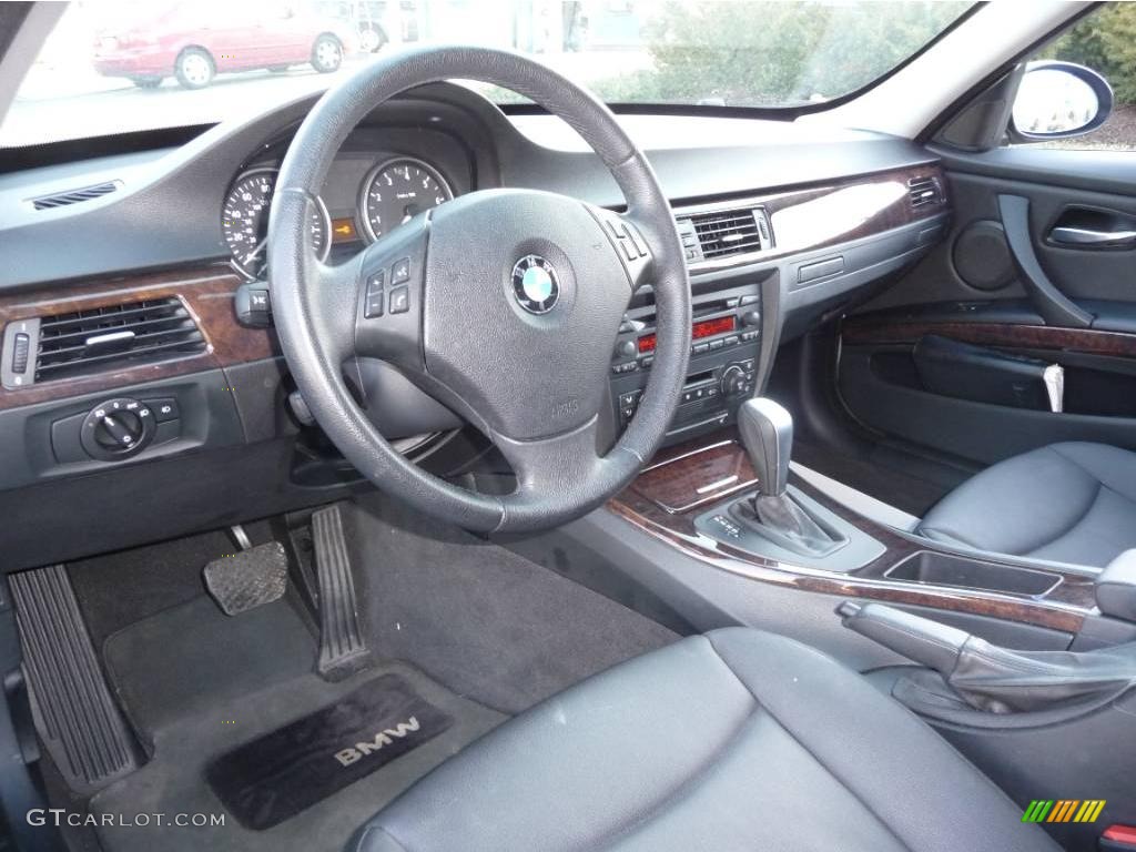 2006 3 Series 325i Sedan - Titanium Silver Metallic / Black photo #5