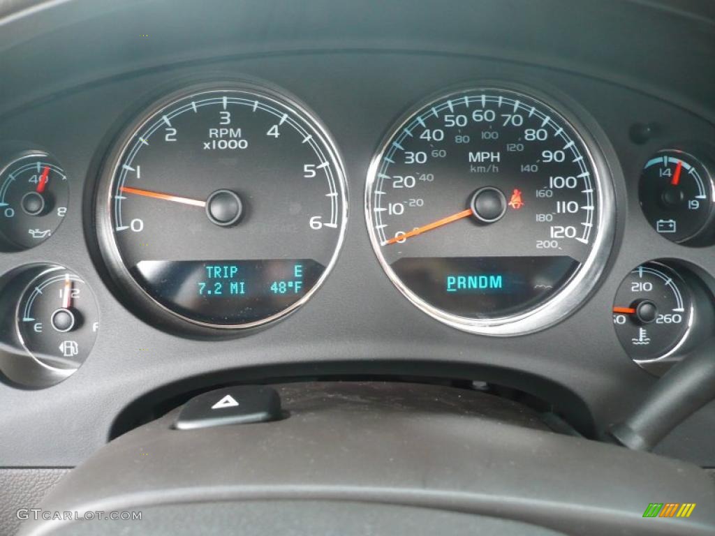 2011 GMC Yukon XL Denali AWD Gauges Photo #39504120