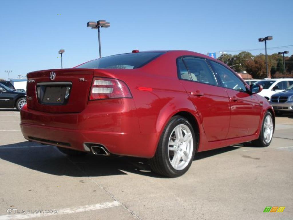 Moroccan Red Pearl 2008 Acura TL 3.2 Exterior Photo #39504340