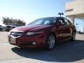 2008 Moroccan Red Pearl Acura TL 3.2  photo #7