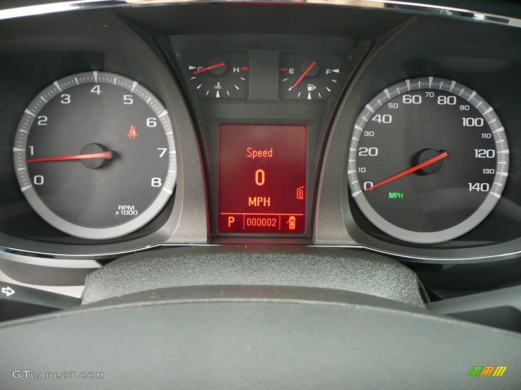 2011 GMC Terrain SLT AWD Gauges Photo #39504432