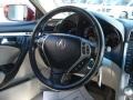 Taupe 2008 Acura TL 3.2 Steering Wheel