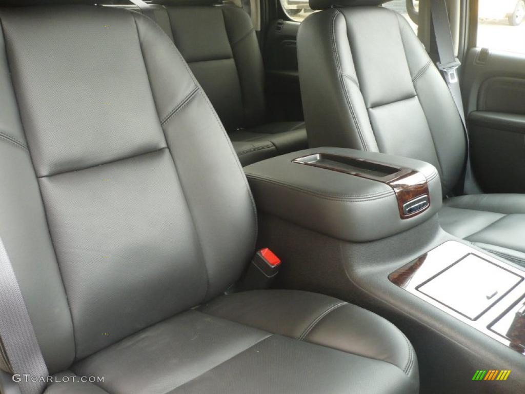 Ebony Interior 2011 GMC Sierra 1500 Denali Crew Cab 4x4 Photo #39504700