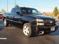 Black 2003 Chevrolet Silverado 1500 SS Extended Cab AWD Exterior