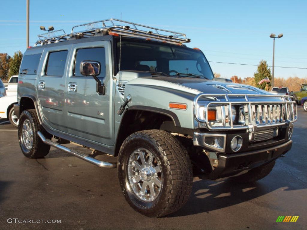 Stealth Gray Metallic 2005 Hummer H2 SUV Exterior Photo #39505528