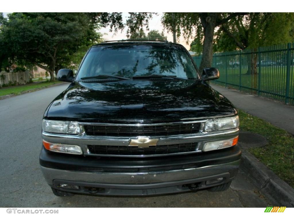 2003 Suburban 2500 LT 4x4 - Black / Gray/Dark Charcoal photo #14