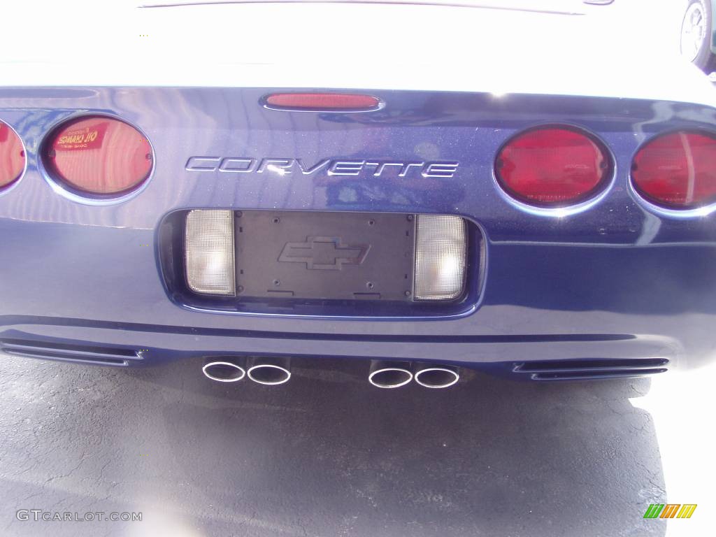 2004 Corvette Convertible - LeMans Blue Metallic / Light Gray photo #8