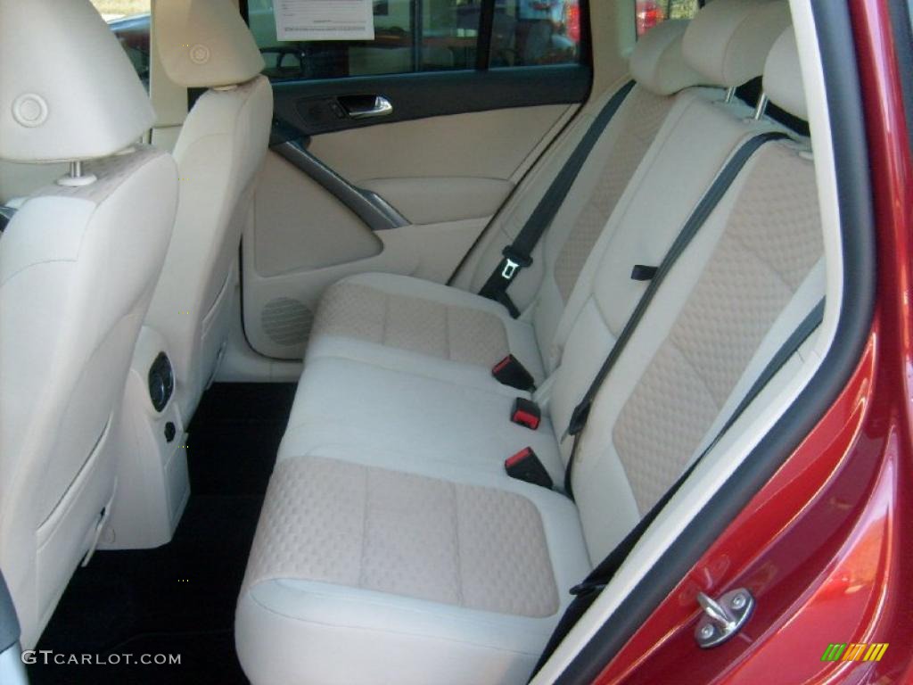 Sandstone Interior 2009 Volkswagen Tiguan SE 4Motion Photo #39506684