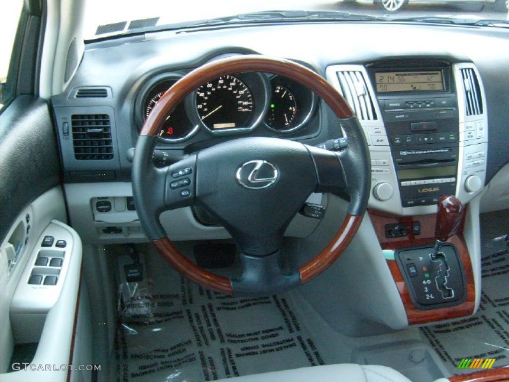 2009 Lexus RX 350 AWD Light Gray Dashboard Photo #39507048