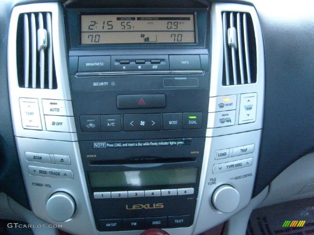 2009 Lexus RX 350 AWD Controls Photo #39507136