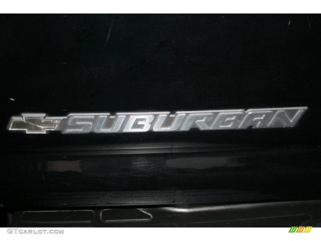 2003 Suburban 2500 LT 4x4 - Black / Gray/Dark Charcoal photo #113