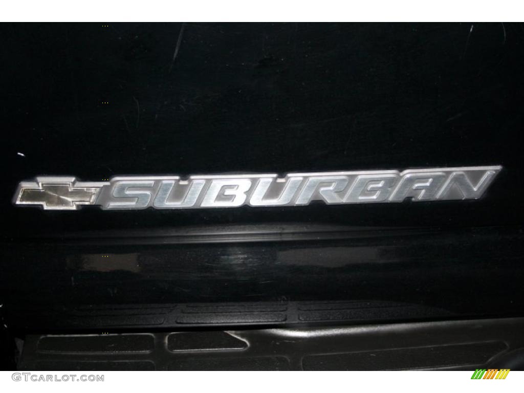 2003 Suburban 2500 LT 4x4 - Black / Gray/Dark Charcoal photo #114