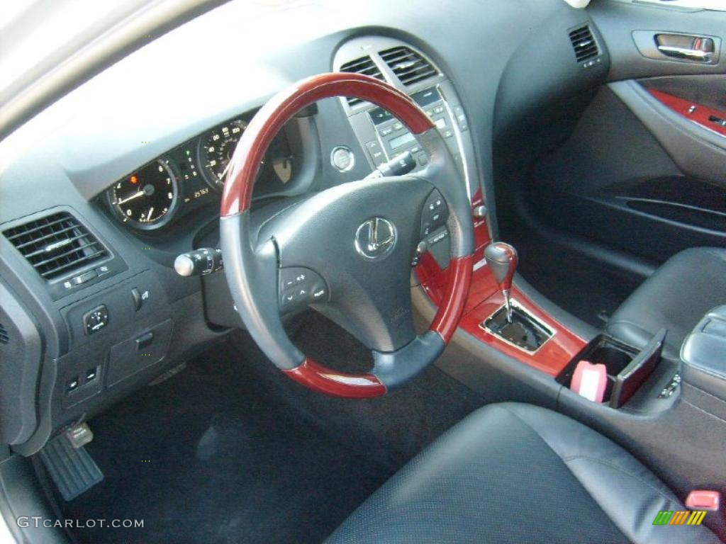 Black Interior 2008 Lexus ES 350 Photo #39507684