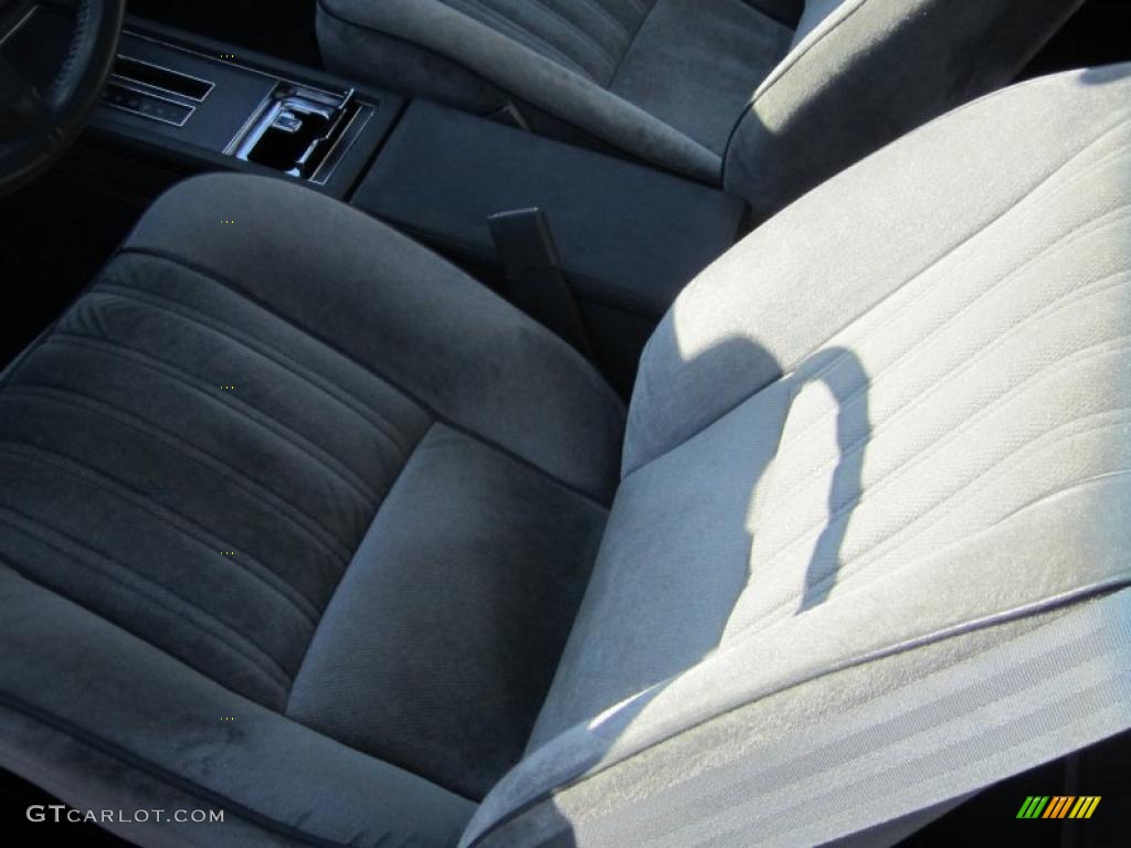 Grey Interior 1987 Buick Regal T-Type Photo #39508124