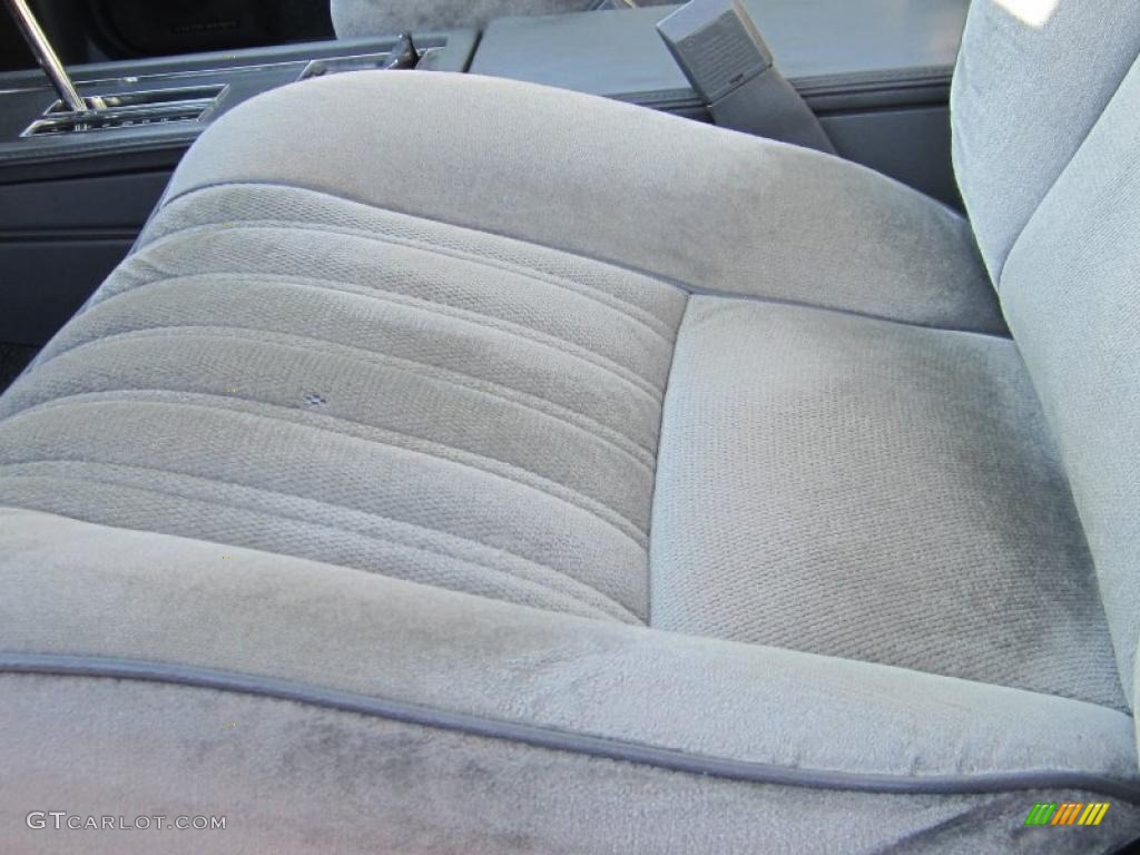 Grey Interior 1987 Buick Regal T-Type Photo #39508140