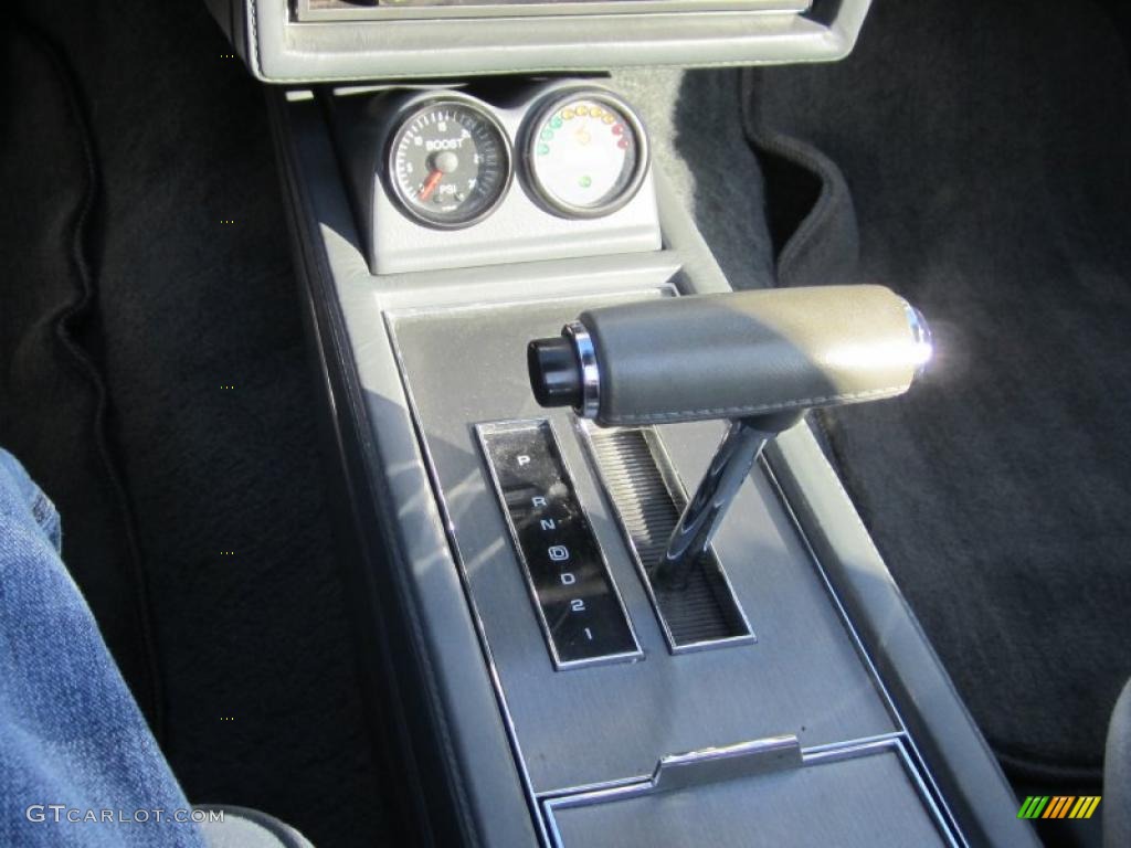 1987 Buick Regal T-Type Transmission Photos