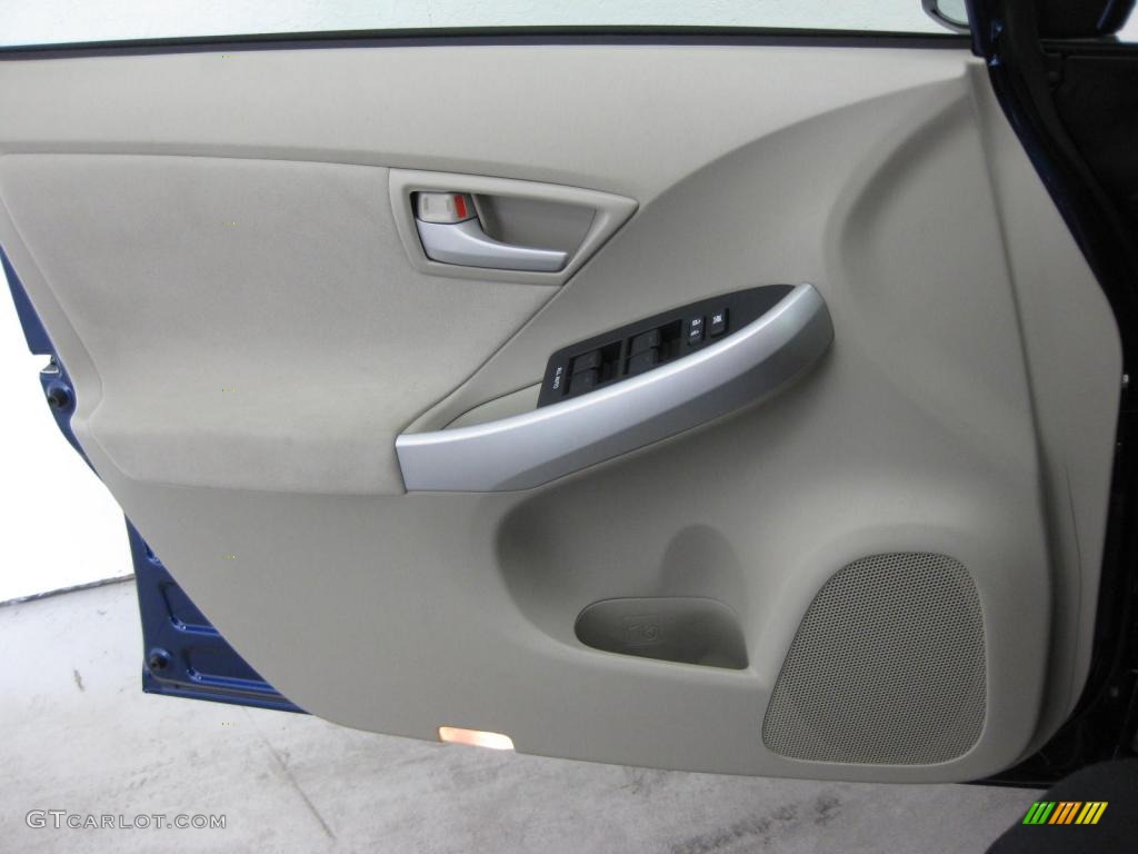 2010 Prius Hybrid II - Blue Ribbon Metallic / Bisque photo #34