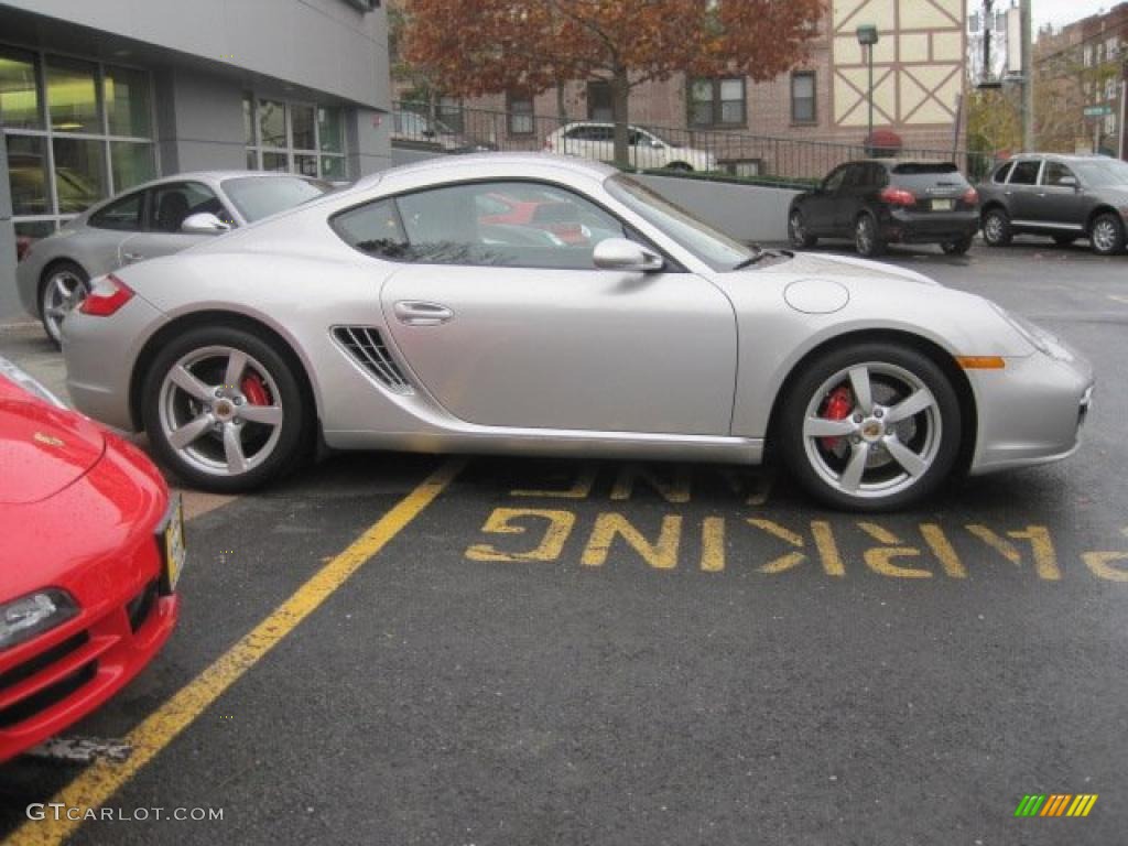 Arctic Silver Metallic 2008 Porsche Cayman S Exterior Photo #39509644