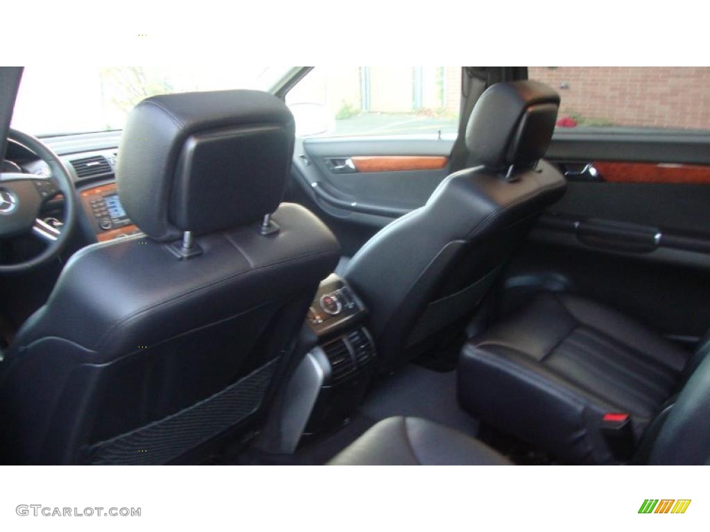 Black Interior 2007 Mercedes-Benz R 350 4Matic Photo #39509660
