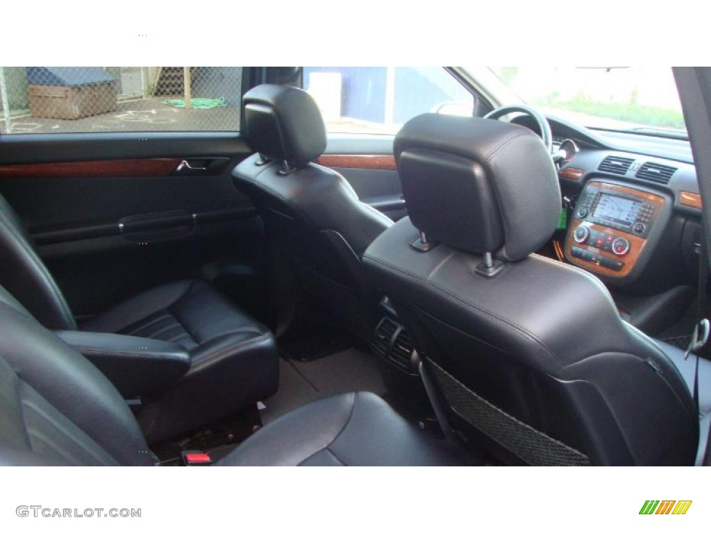 Black Interior 2007 Mercedes-Benz R 350 4Matic Photo #39509712