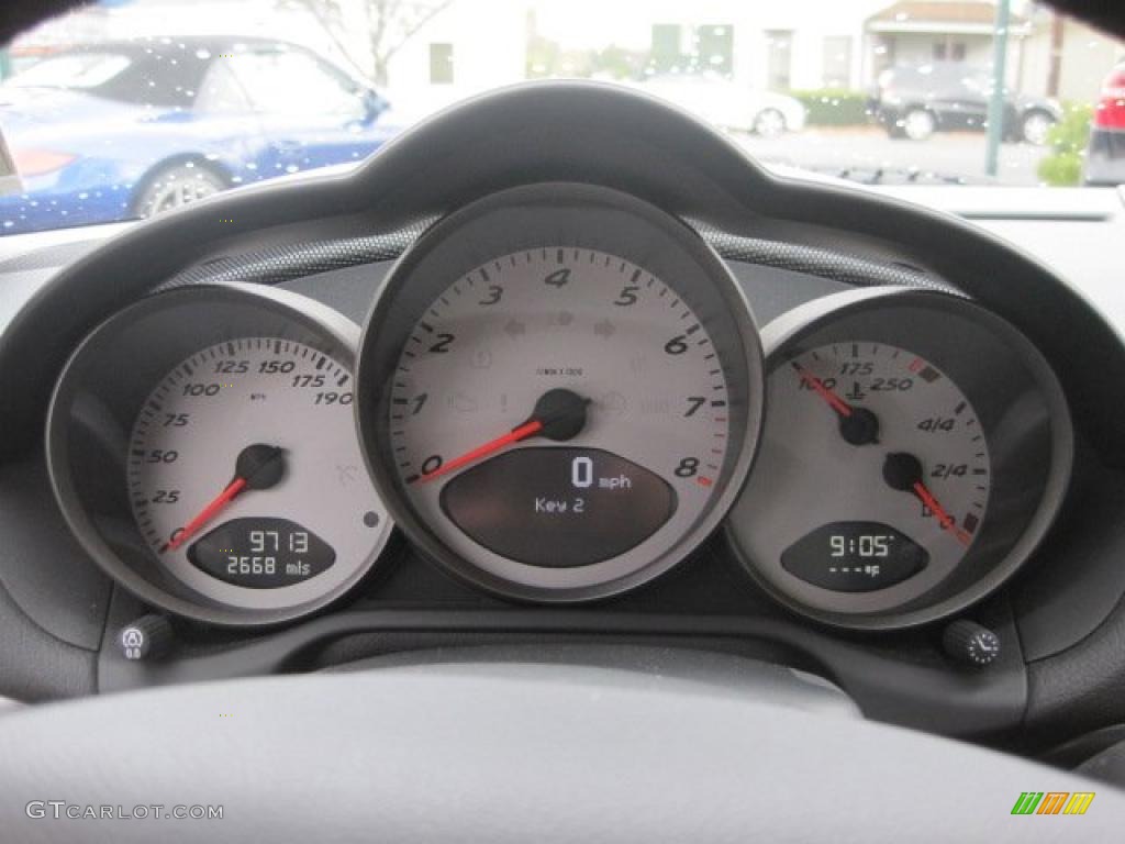 2008 Porsche Cayman S Gauges Photo #39509732