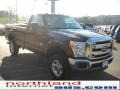 2011 Royal Red Metallic Ford F350 Super Duty XLT Regular Cab 4x4  photo #4