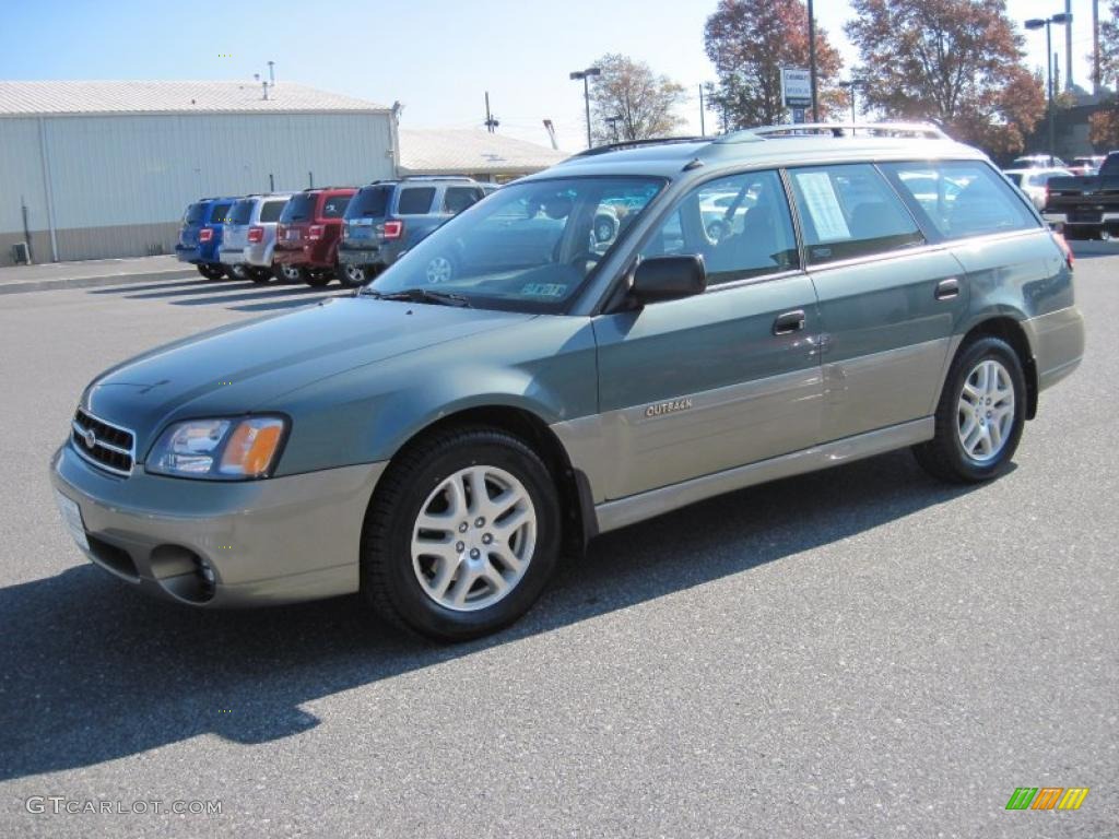 Wintergreen Metallic 2001 Subaru Outback Wagon Exterior Photo #39510756
