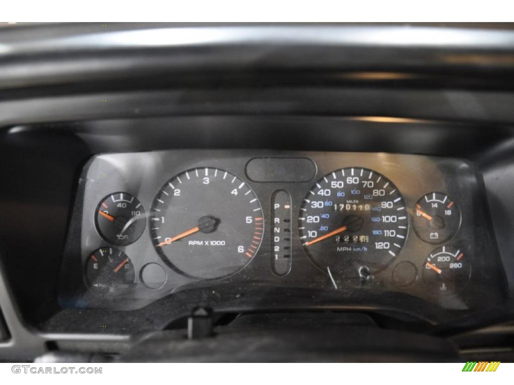 1997 Dodge Ram 1500 Sport Extended Cab Gauges Photo #39511200